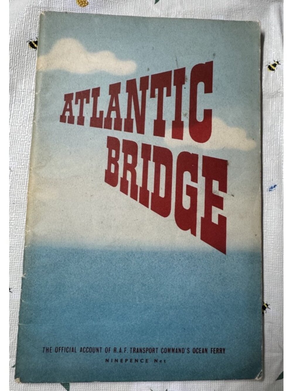WWII Atlantic Bridge RAF Transport Command Ocean Ferry Aircraft Aviation Book